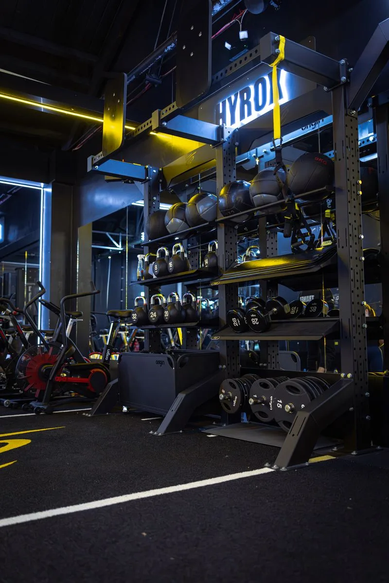 HYROX functional training area
