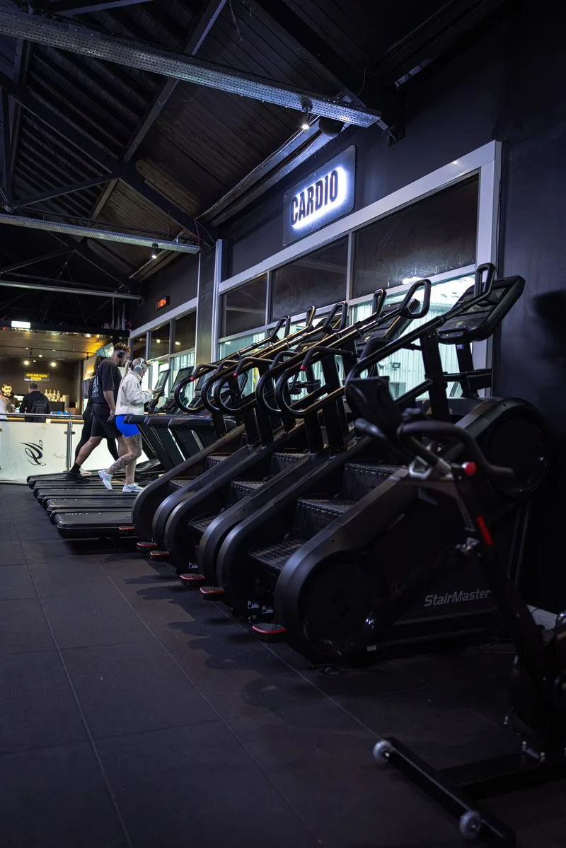 Cardio area signage